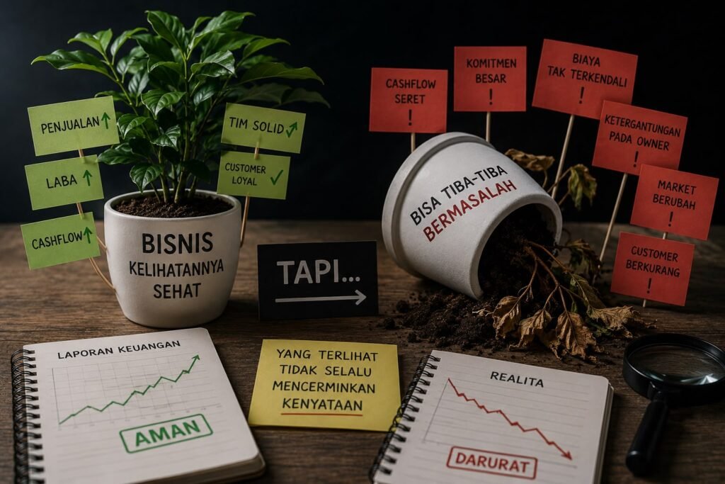 Kenapa Bisnis yang Kelihatannya Sehat Bisa Tiba-Tiba Bermasalah?
